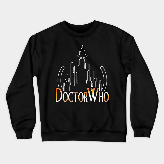 Doctor Frasier Who? Crewneck Sweatshirt by B4DW0LF